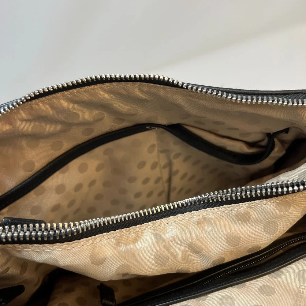 Steve Madden Black Backpack‎ Purse Excellent Condition 14.5